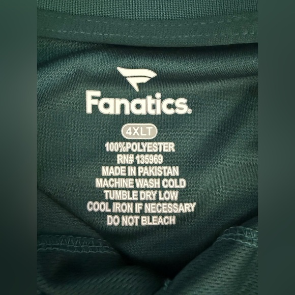 NWOT Philadelphia Eagles Men’s lightweight short sleeve polo shirt 4 XLT - Picture 4 of 4